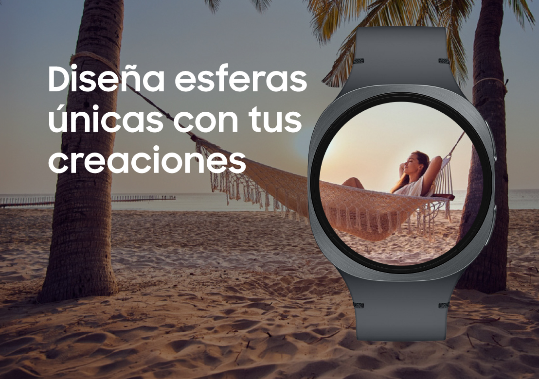 Cómo crear esferas personalizadas para Galaxy Watch con Photo Slot