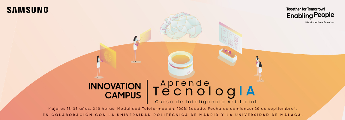 Nueva edición Samsung Innovation Campus Curso de Inteligencia Artificial para mujeres