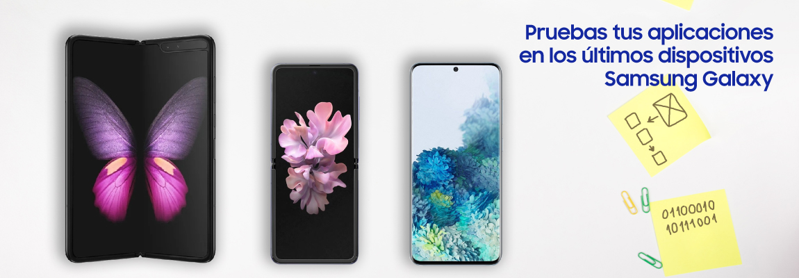 ¡Prueba tus apps en remoto en los últimos dispositivos Samsung!
