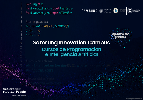 Samsung Innovation Campus lanza nuevos cursos de Programación e Inteligencia Artificial en 2026