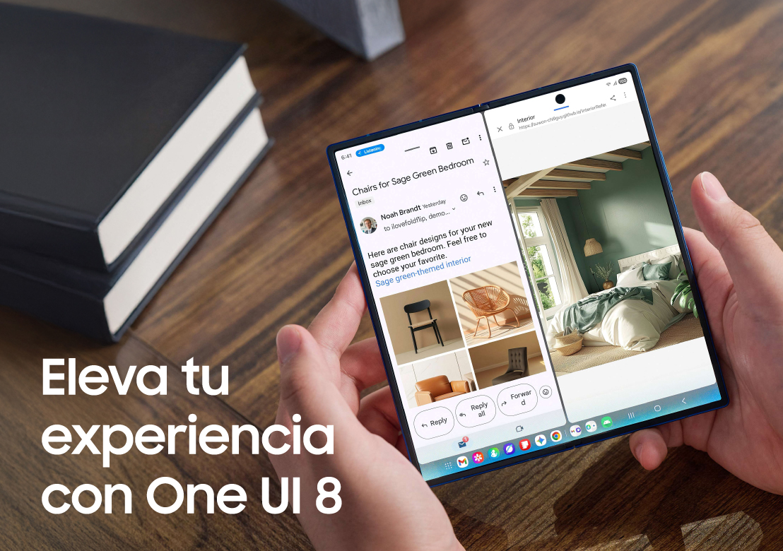 Lleva tu experiencia a un nuevo nivel con Samsung One UI 8