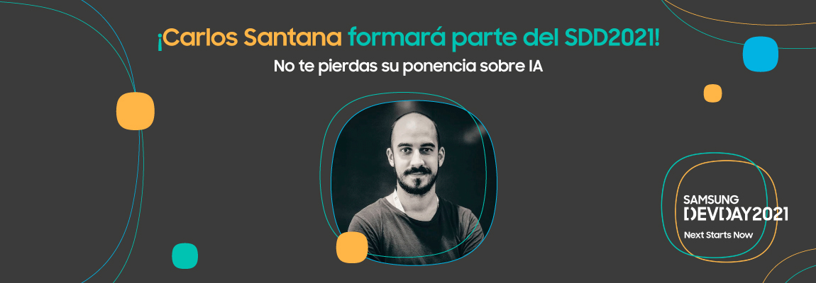 ¿Puede una IA programar? Descúbrelo en el SDD2021 con Carlos Santana