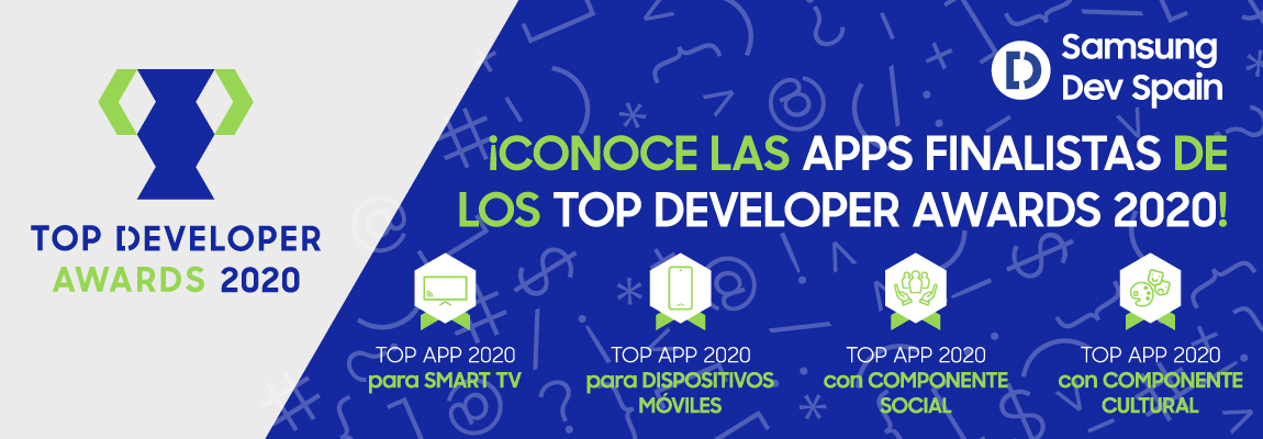 Este año tú decides las apps ganadoras de los Top Developer Awards 2020