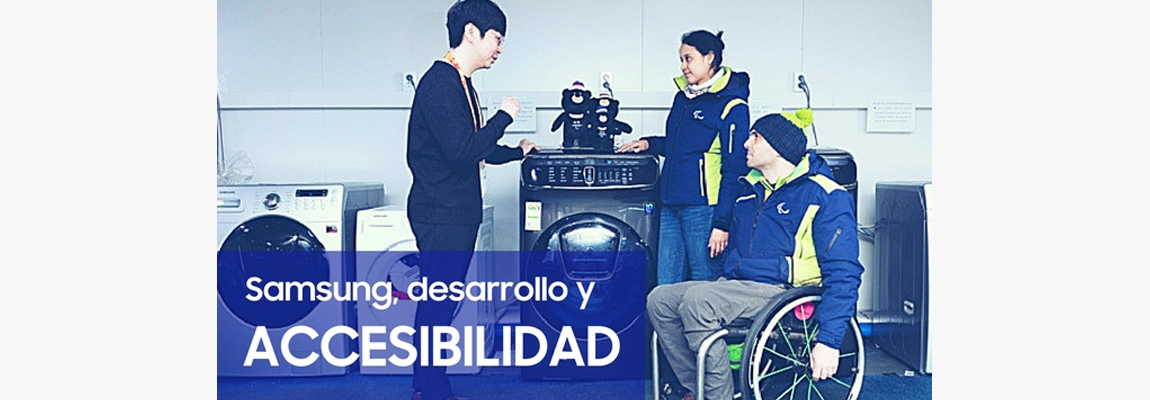 ¿Cómo hacen los desarrolladores de Samsung que sus dispositivos sean accesibles?