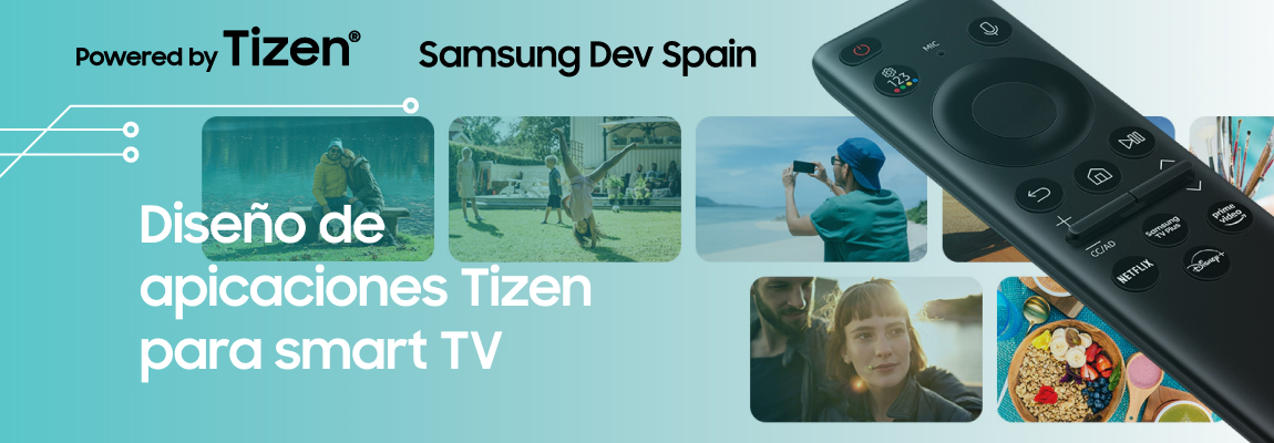 Da el salto al diseño de apps para Smart TV con nuestra nueva edición del curso Tizen